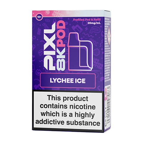 Lychee Ice Pixl 8000 Prefilled Pod + Refill