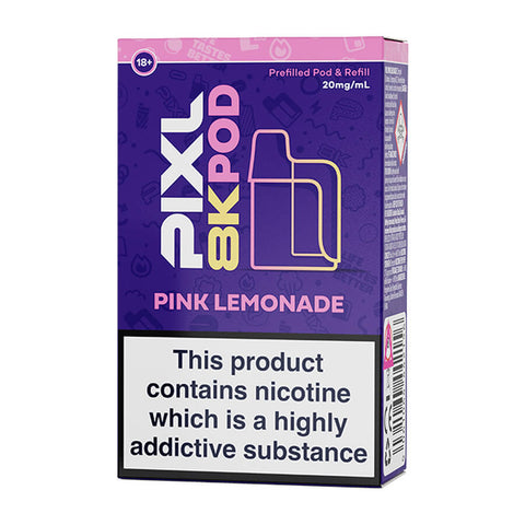 Pink Lemonade Pixl 8000 Prefilled Pod + Refill