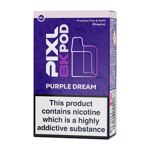 Purple Dream Pixl 8000 Prefilled Pod + Refill