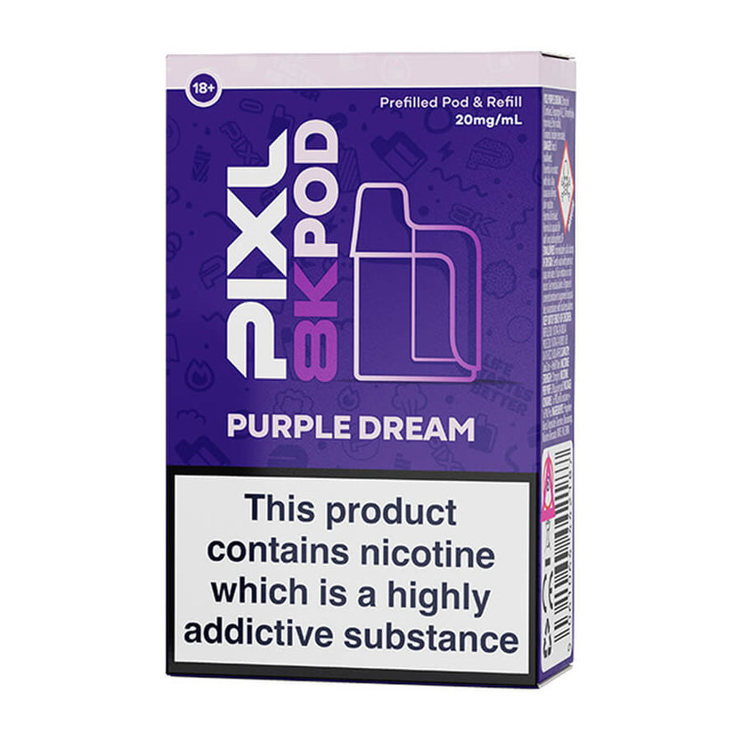 Purple Dream Pixl 8000 Prefilled Pod + Refill