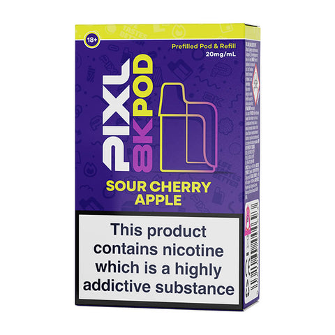 Sour Cherry Apple Pixl 8000 Prefilled Pod + Refill