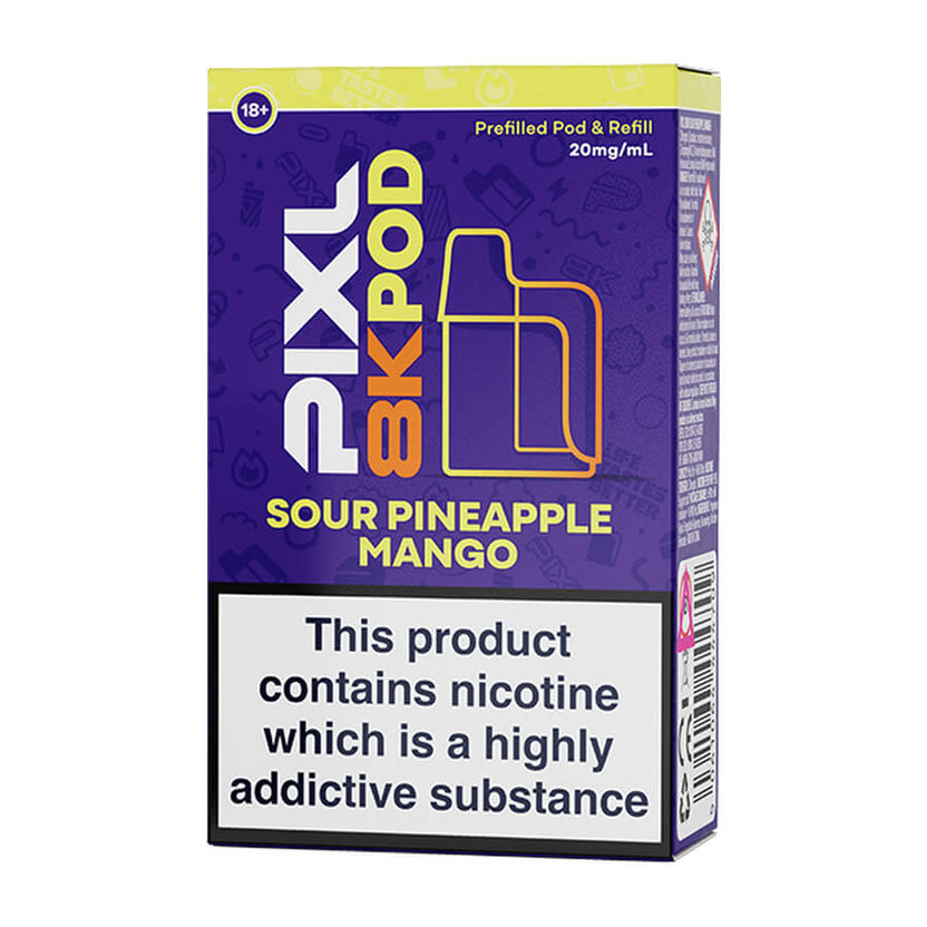 Sour Pineapple Mango Pixl 8000 Prefilled Pod + Refill