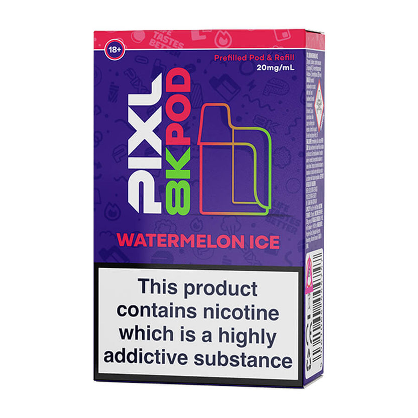 Watermelon Ice Pixl 8000 Prefilled Pod + Refill