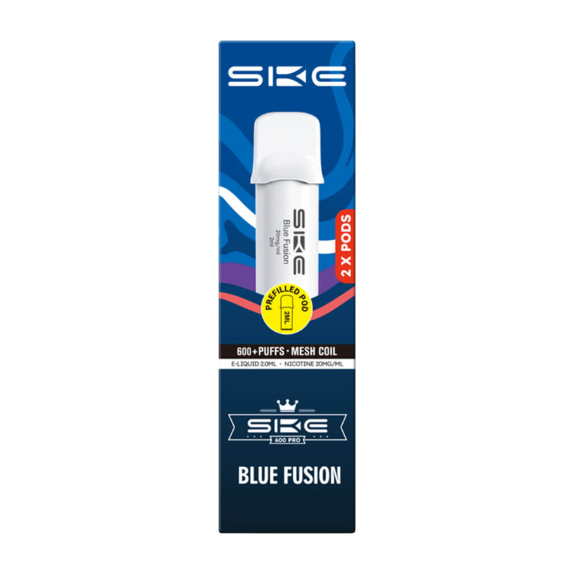 SKE Crystal Bar 600 Pro Prefilled Pods - Blue Fusion / 20mg