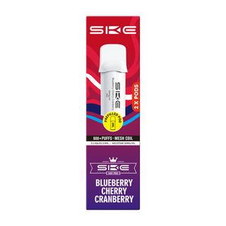 SKE Crystal Bar 600 Pro Prefilled Pods - Blueberry Cherry Cranberry / 20mg