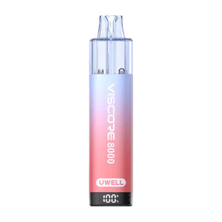 Uwell Viscore 8000 Vape Kit - Milky Strawberry