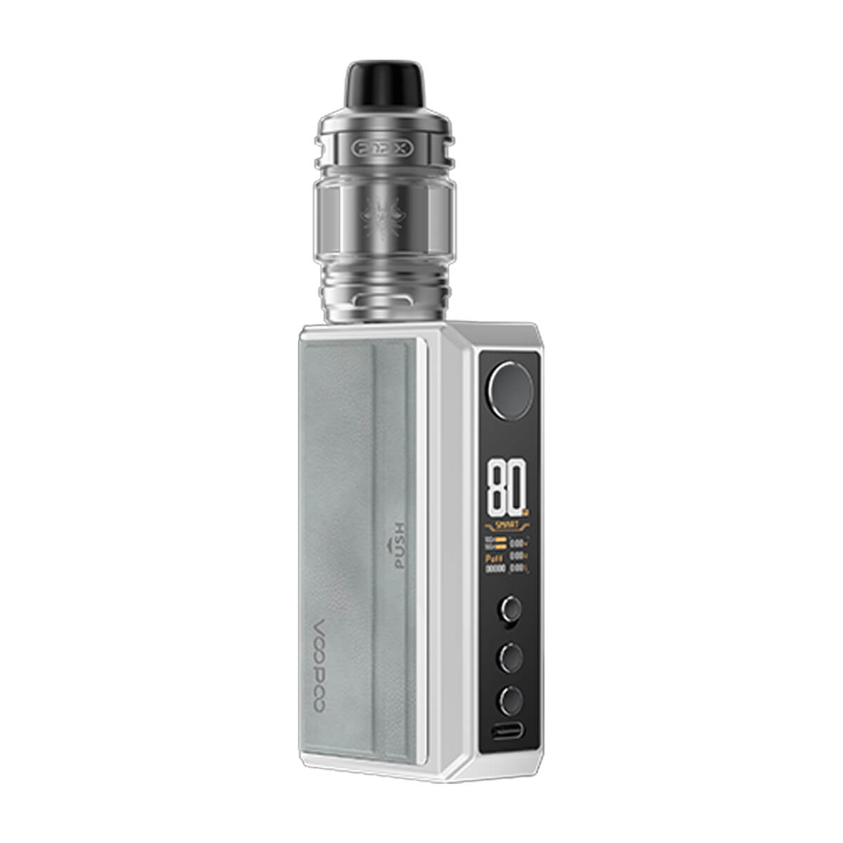 VooPoo Drag 5 Vape Kit - Silver