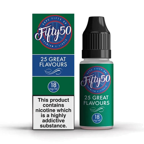 Berry Menthol E-Liquid by Fifty 50