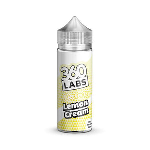 Lemon Cream 100ml Shortfill E-Liquid by 360 Lab
