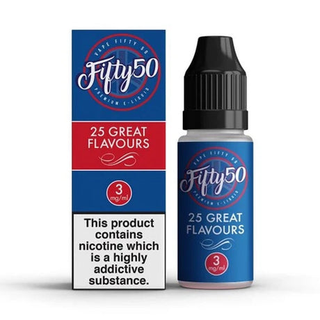 Strawberry Cheesecake E-Liquid by Fifty 50