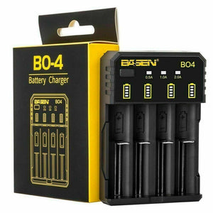 Basen Bo4 Pro Charger Universal Battery Charger 21700 26650 18650 18350 Vape Kit