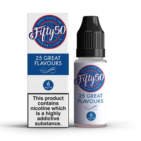 Berry Menthol E-Liquid by Fifty 50