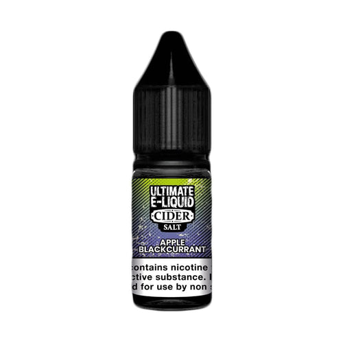 Apple & Blackcurrant Nic Salt E-Liquid by Ultimate Juice