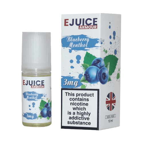 Blueberry Menthol E-Liquid By Armour