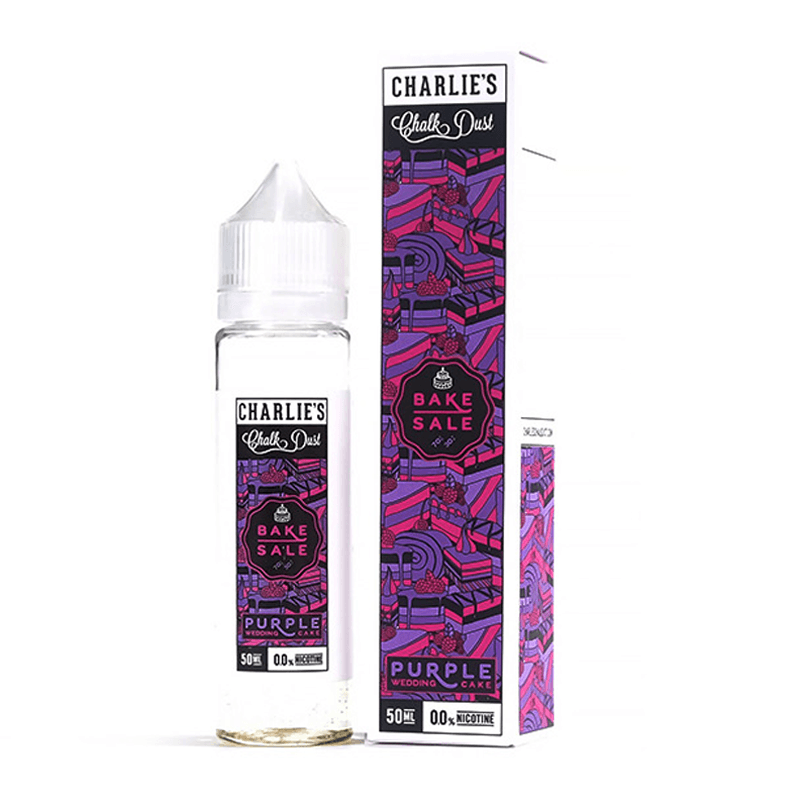 Purple Wedding Cake 50ml Shortfill E-Liquid By Bake Sale