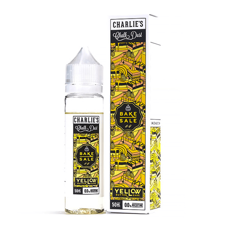 Yellow Butter Cake 50ml Shortfill E-Liquid By Bake Sale