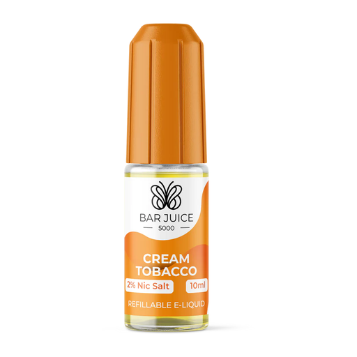  Bar Juice 5000 10ml Nic Salt E-Liquid Cream Tobacco