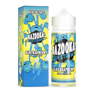 Blue Raspberry Sours 100ml Shortfill E-Liquid By Bazooka