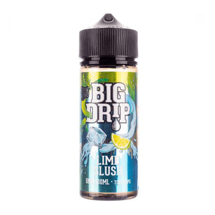 Lime Slush 100ml Shortfill E-Liquid By Big Drip