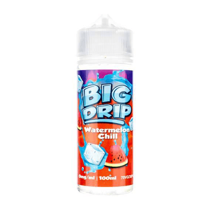 Watermelon Chill 100ml Shortfill E-Liquid By Big Drip