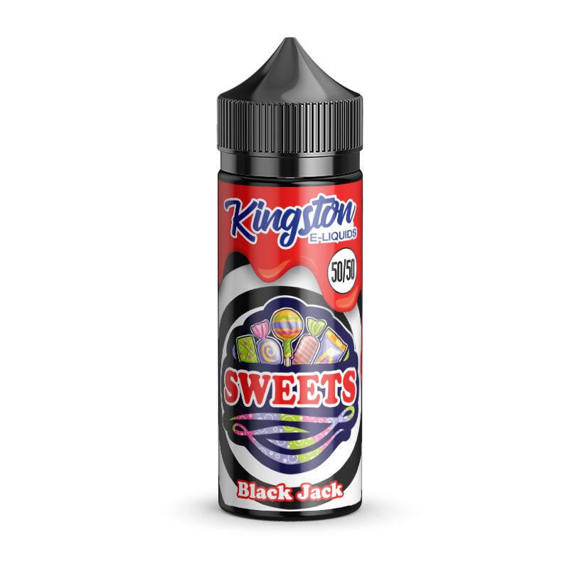 Black Jack 50/50 100ml Shortfill E-Liquid by Kingston