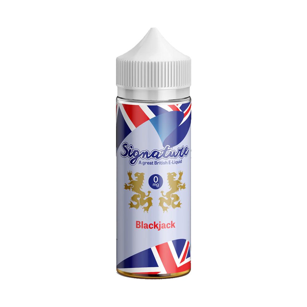 Black Jack 100ml Shortfill E-Liquid by Signature