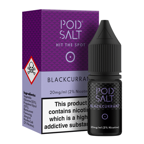 Blackcurrants Nicotine Salt E-Liquid by Core Pod Salt