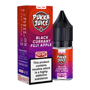 Blackcurrant Fuji Apple 50/50 E-Liquid By Pukka Juice