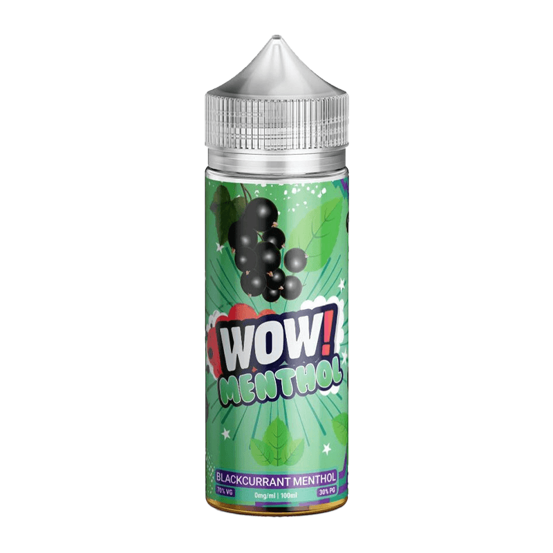 Blackcurrant (Menthol) 100ml Shortfill E-Liquid by Wow