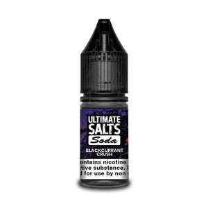 Blackcurrant Crush Nic Salt E-Liquid by Ultimate Juice