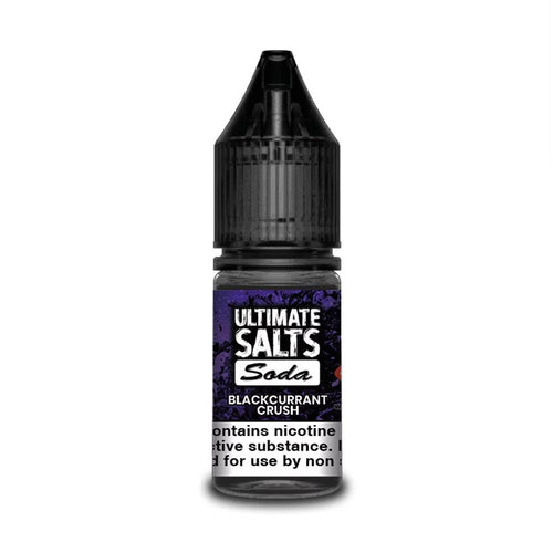 Blackcurrant Crush Nic Salt E-Liquid by Ultimate Juice