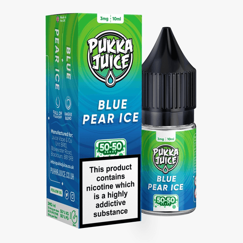 Blue Pear Ice 50/50 E-Liquid By Pukka Juice