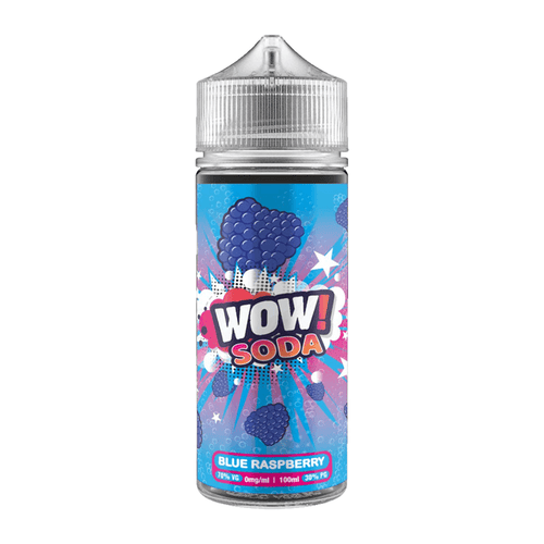 Blue Raspberry (Soda) 100ml Shortfill E-Liquid by Wow