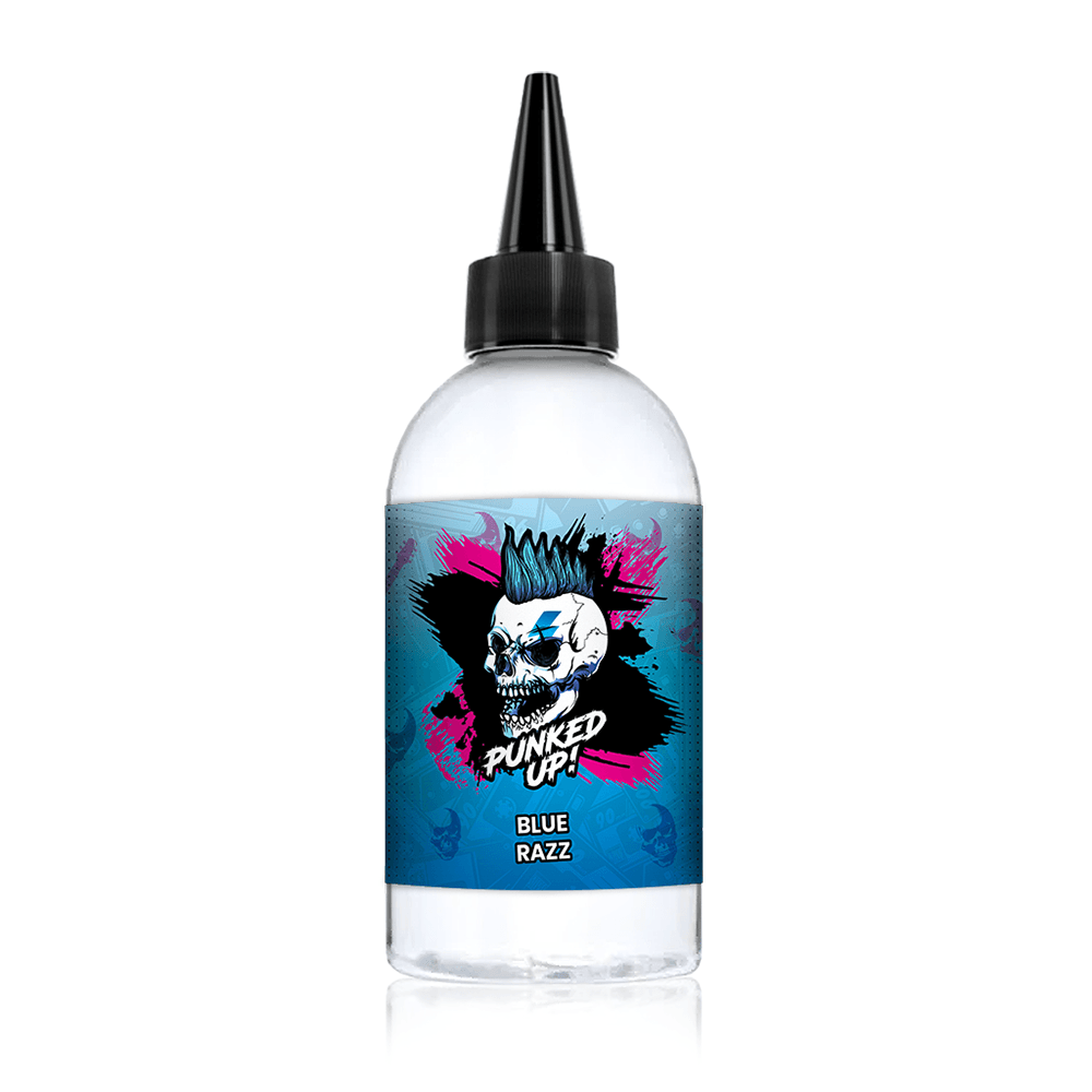 Blue Razz 200ml Shortfill E Liquid by Punked Up