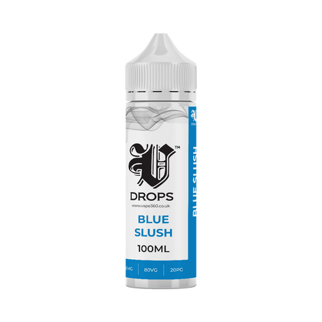 Blue Slush 50ml Shortfil E-Liquid - V Drops - White Range