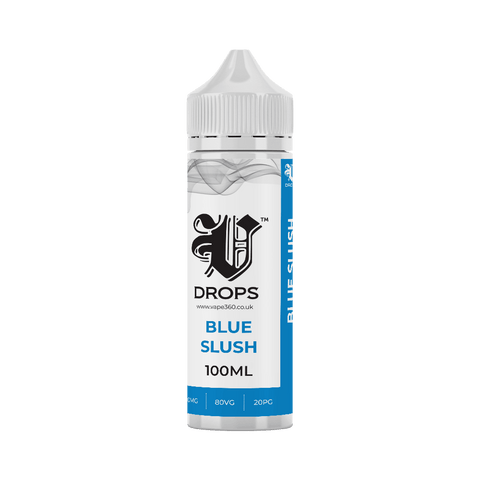 Blue Slush 100ml E-Liquid by V Drops White Range