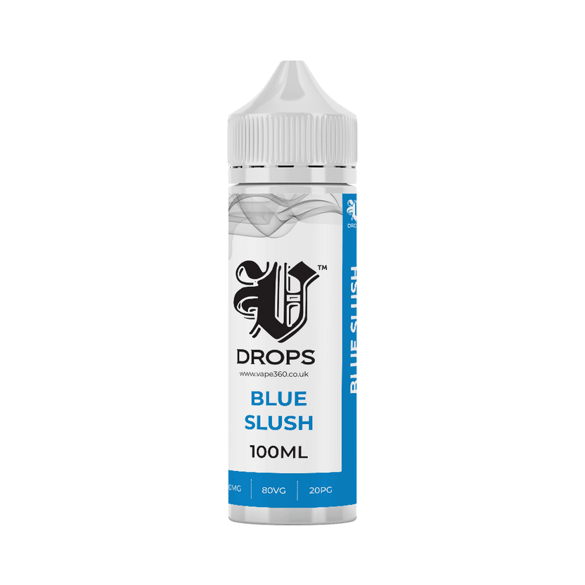 Blue Slush 100ml E-Liquid by V Drops White Range