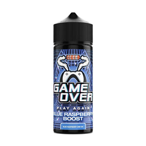 Blue Raspberry Boost 100ml E-Liquid by Game Over