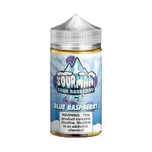 Blue Raspberry Ice E-Liquid by Sour Man