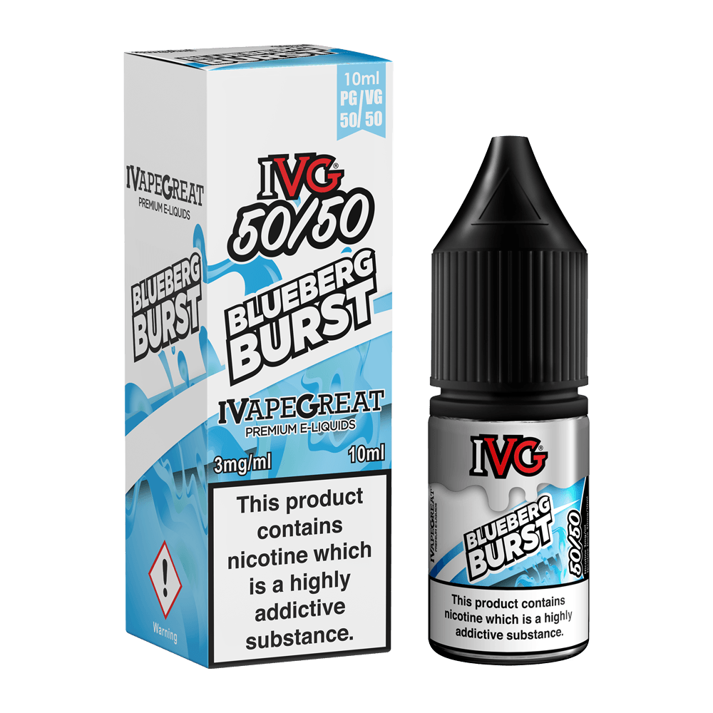 Blueberg Burst E-Liquid by IVG