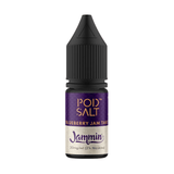 Blueberry Jam Tart Nicotine Salt E-Liquid by Fusion Pod Salt