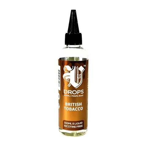 British Tobacco 100ml Short Fill E-Liquid V Drops - Rainbow Range