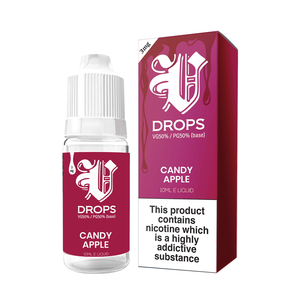 Candy Apple E-Liquid V Drops - Rainbow Range