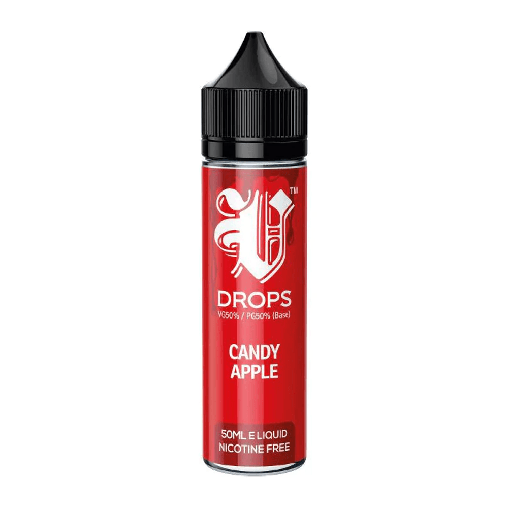 Candy Apple 50ml Short Fill E-Liquid V Drops - Rainbow Range