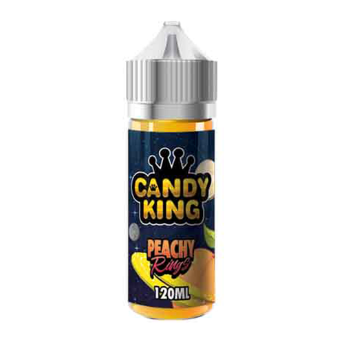 Peachy Rings 100ml Shortfill E-Liquid by Candy King