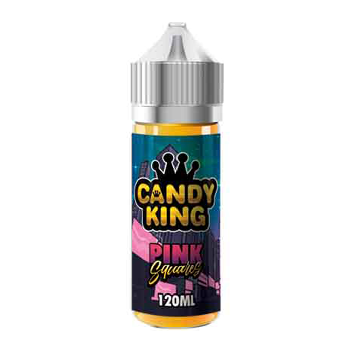 Pink Squares 100ml Shortfill ELiquid by Candy King Vape 360 Uk