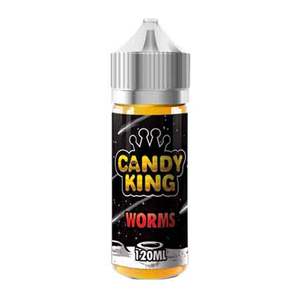 Sour Worms 100ml Shortfill E-Liquid by Candy King