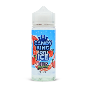 Belts Strawberry On Ice 100ml Shortfill E-Liquid by Candy King