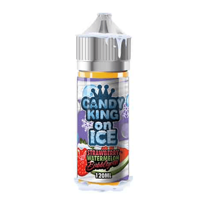 Strawberry Watermelon Bubblegum On Ice 100ml Shortfill E-Liquid by Candy King