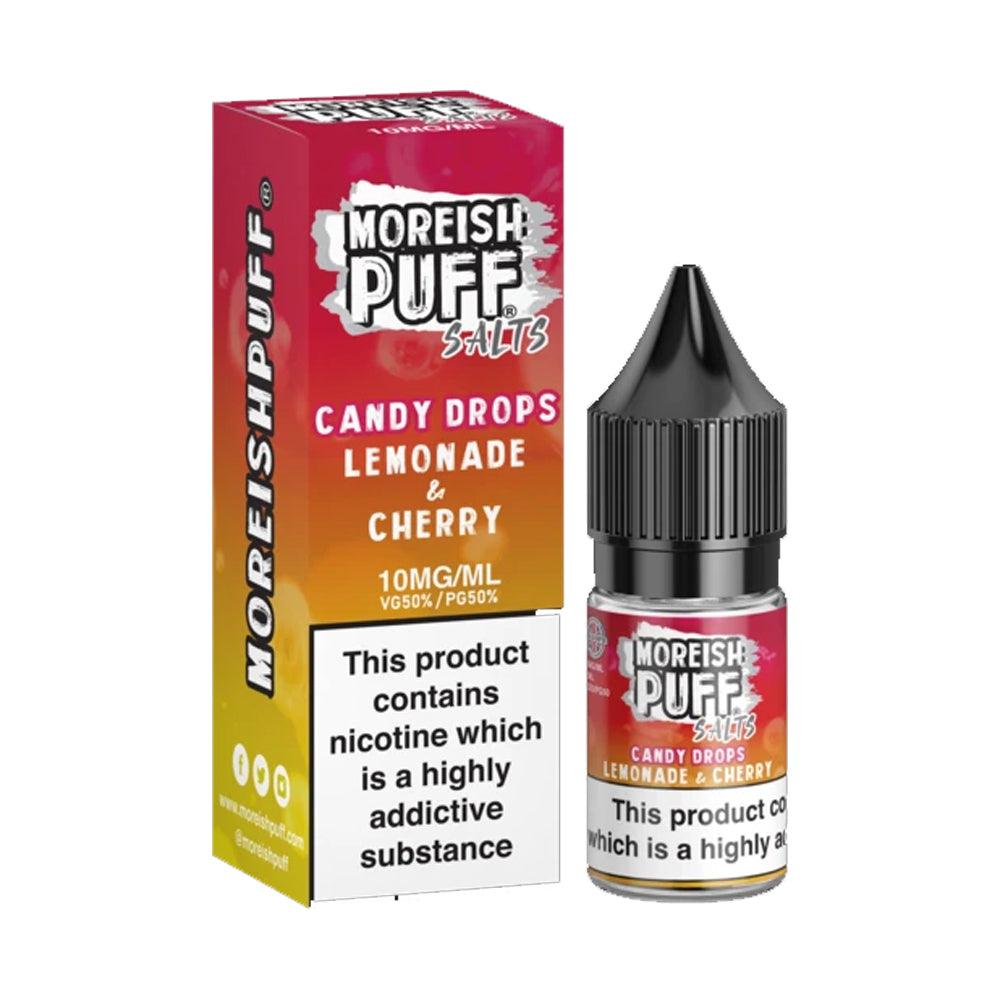 Lemonade & Cherry Candy Drops Nic Salt by Moreish Puff